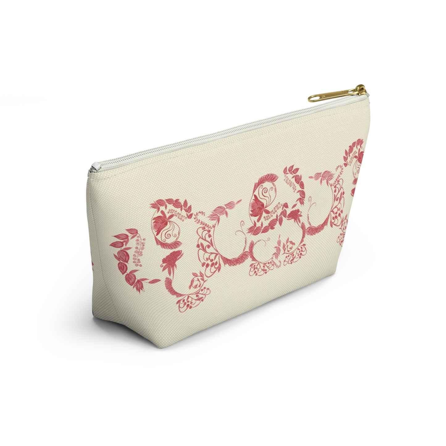 Cheery Cherry Chinoiserie Accessory Pouch