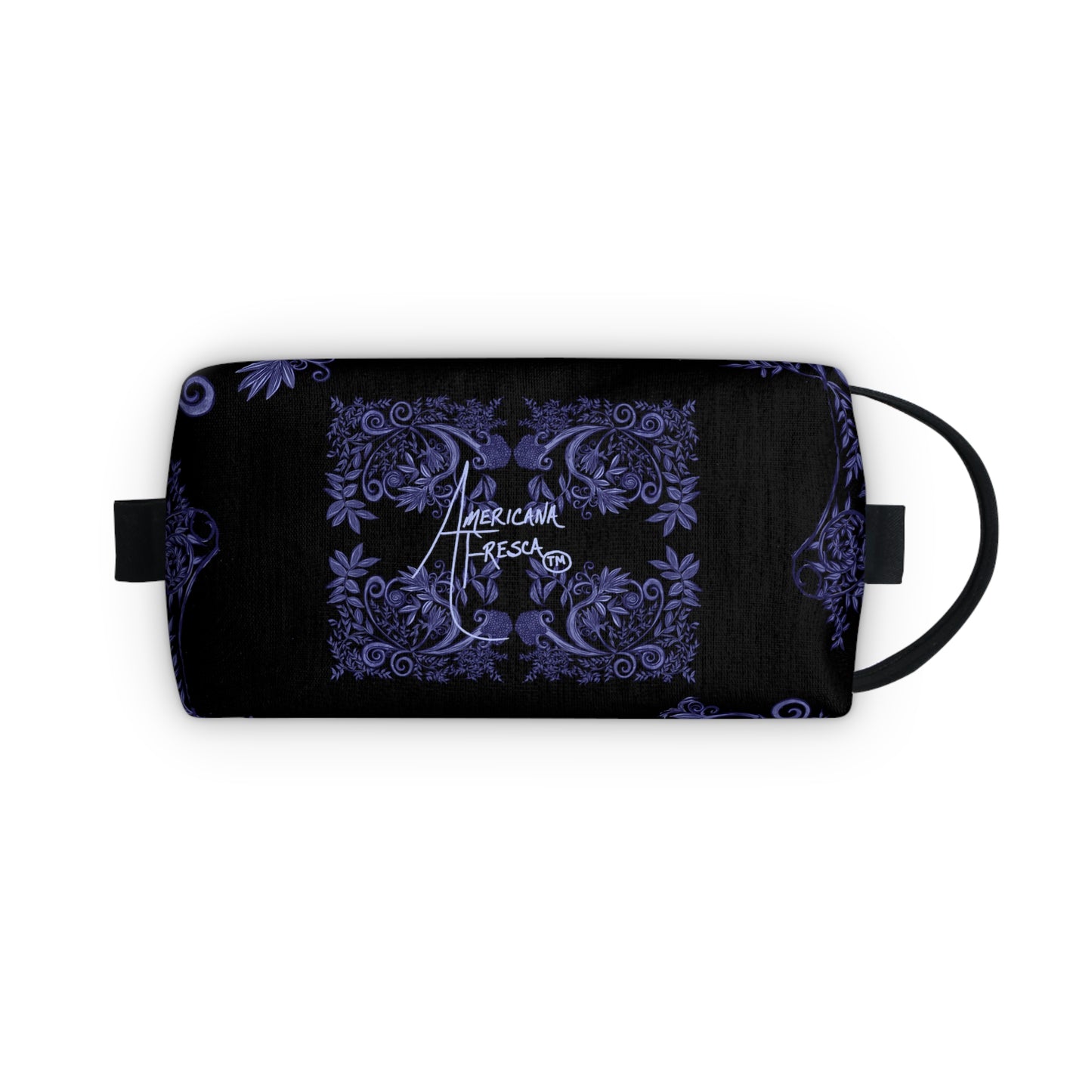 Midnight Botanical Blues Dopp Kit/Toiletry Bag