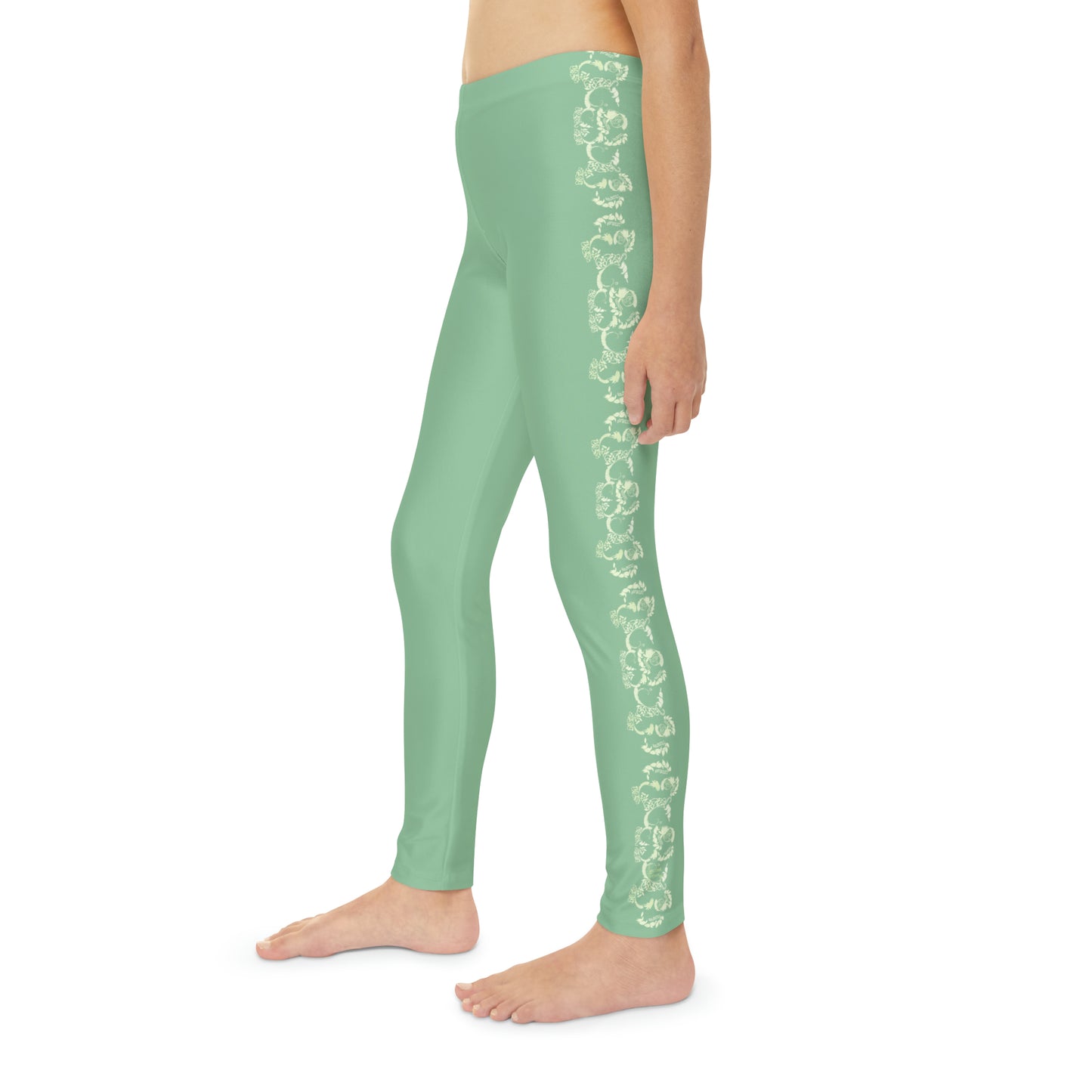 Wedgewood Wondrous Weeds Youth Full-Length Leggings