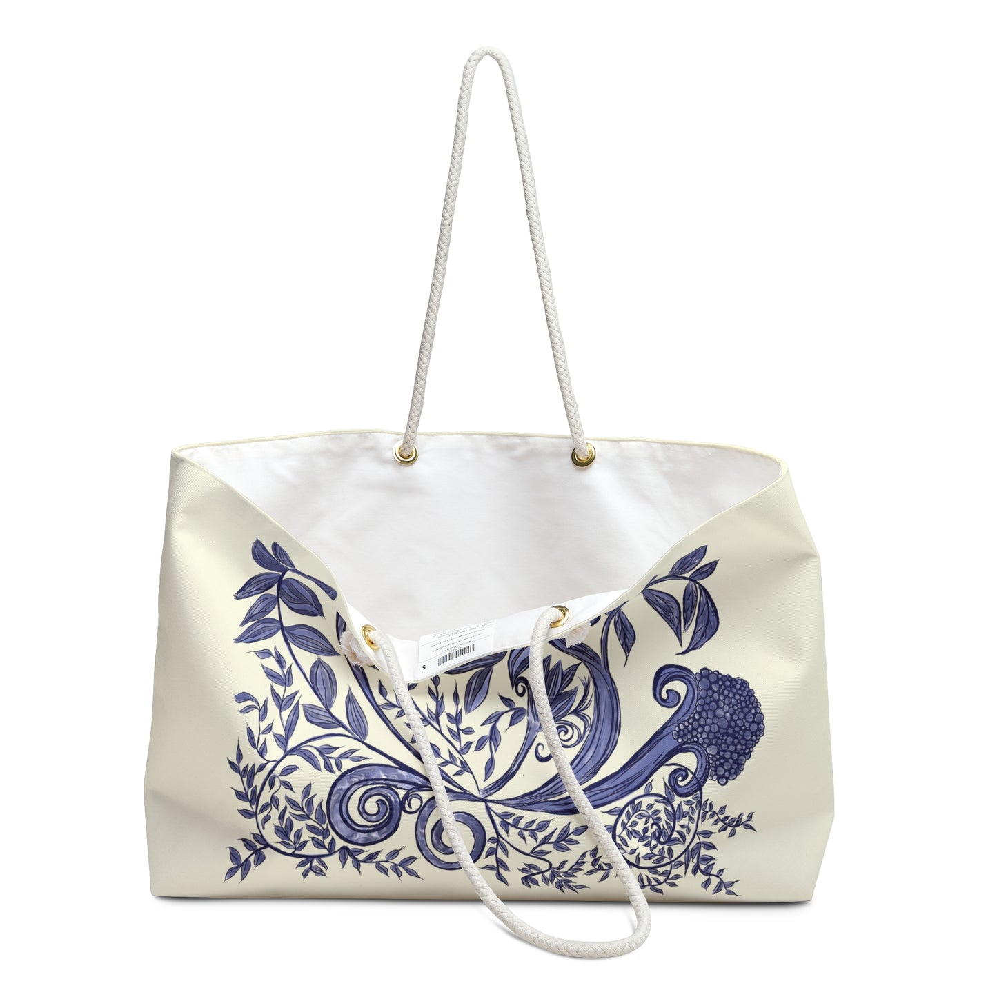 Botanical Blues Weekender Tote