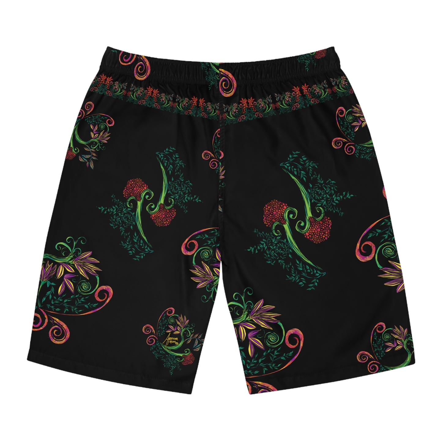 Flourished Fury Board Shorts