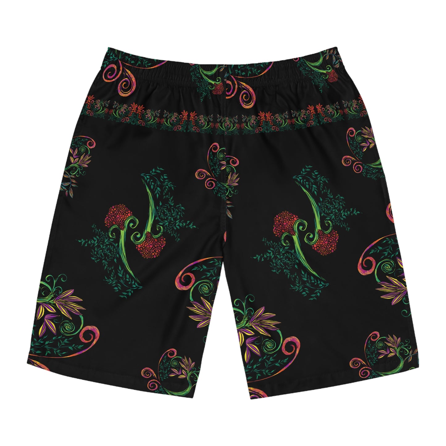 Flourished Fury Board Shorts