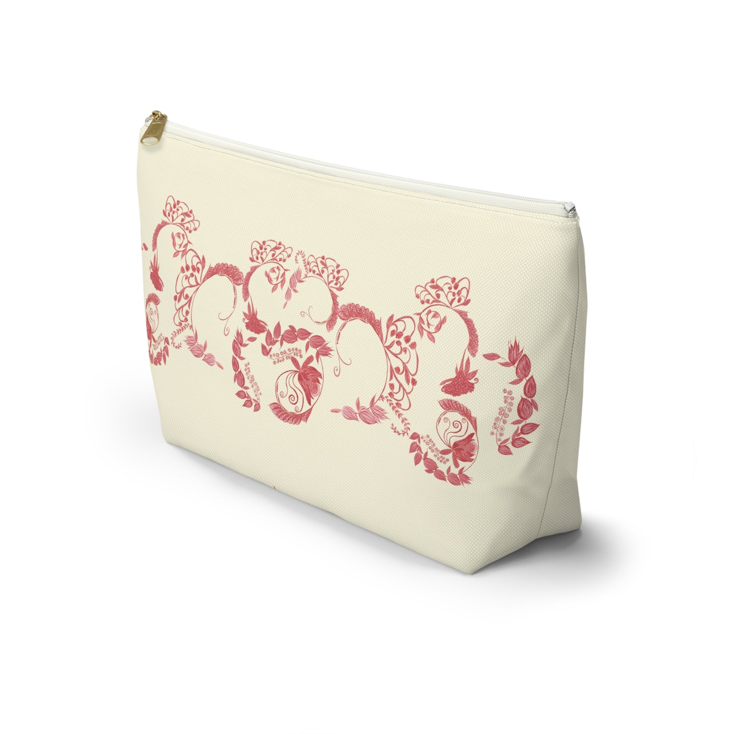 Cheery Cherry Chinoiserie Accessory Pouch