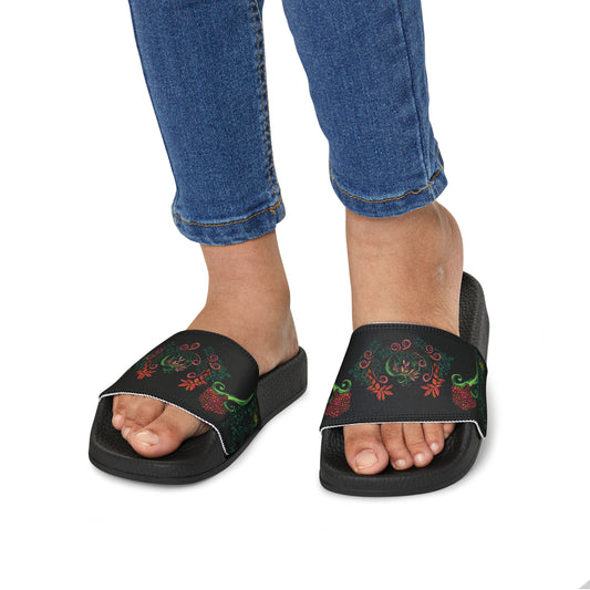 Flourished Fury Slide Sandals (Youth Sizes)