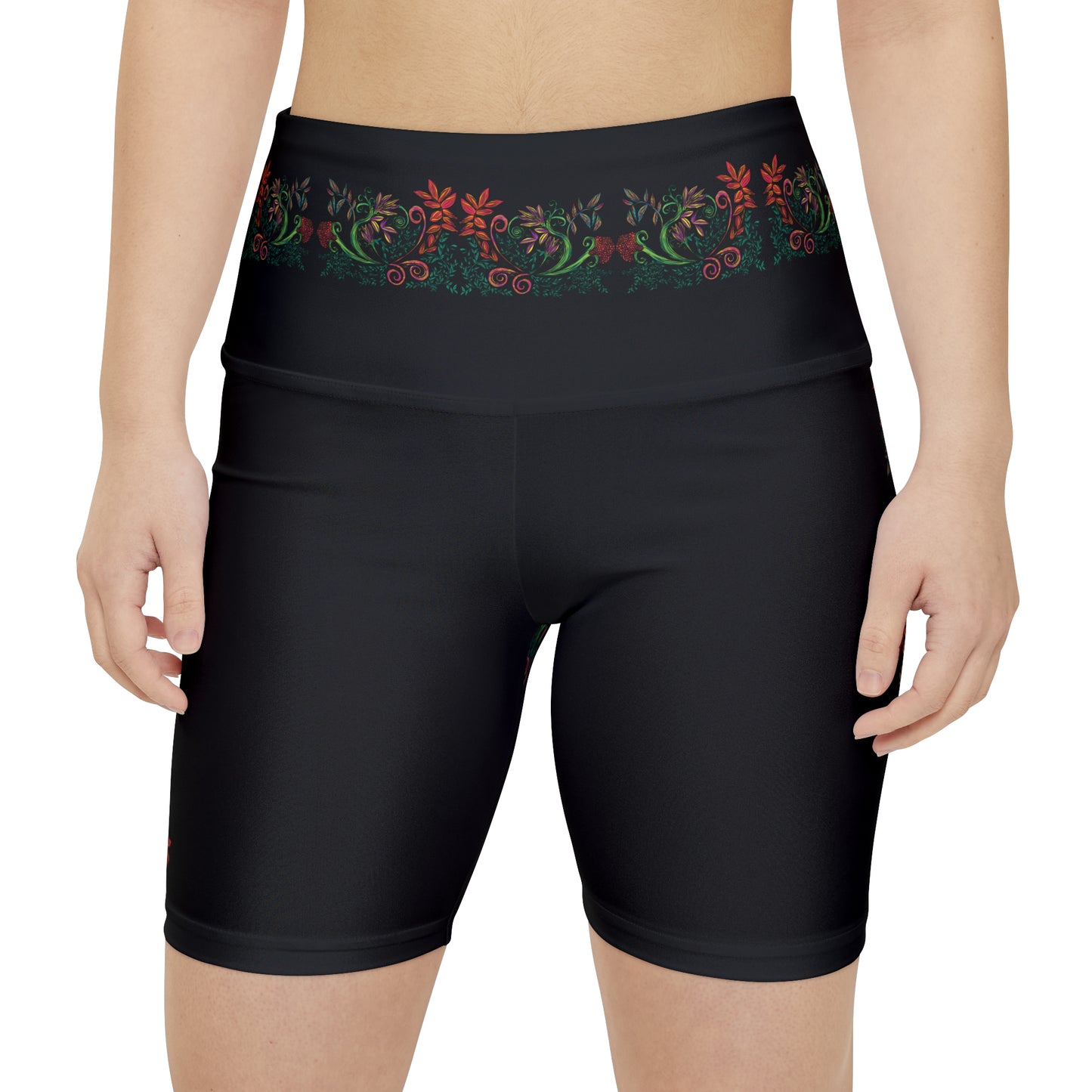 Flourished Fury Women's Workout Shorts