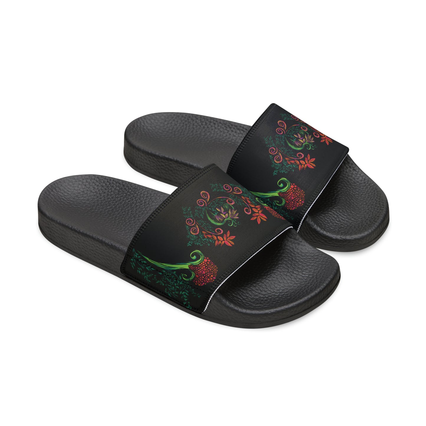 Flourished Fury Slide Sandals (Youth Sizes)