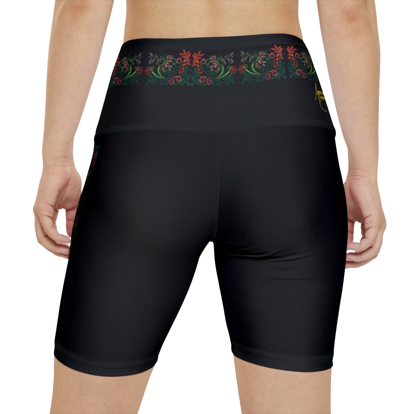 Flourished Fury Women's Workout Shorts