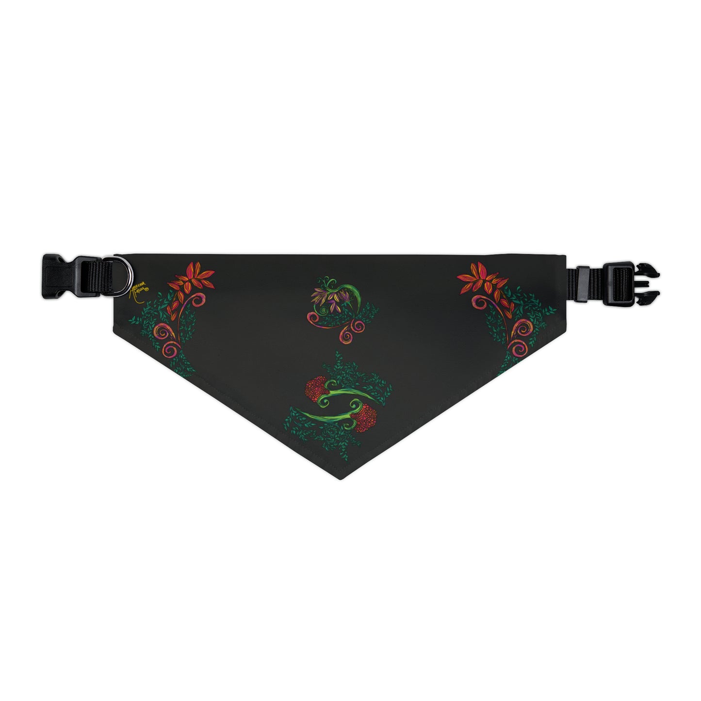 Flourished Fury Bandana Collar