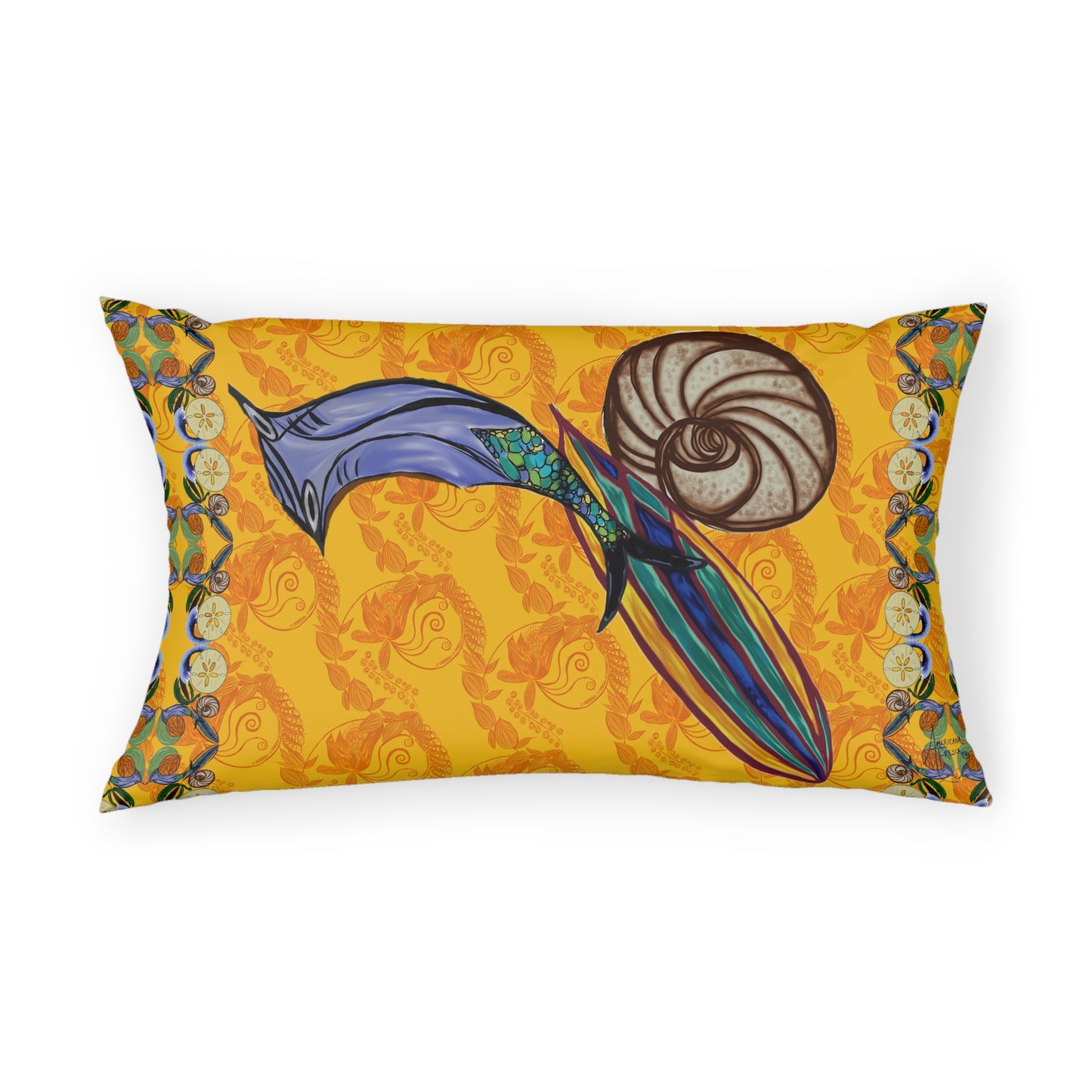 Snowless Sunsets Pillow Sham