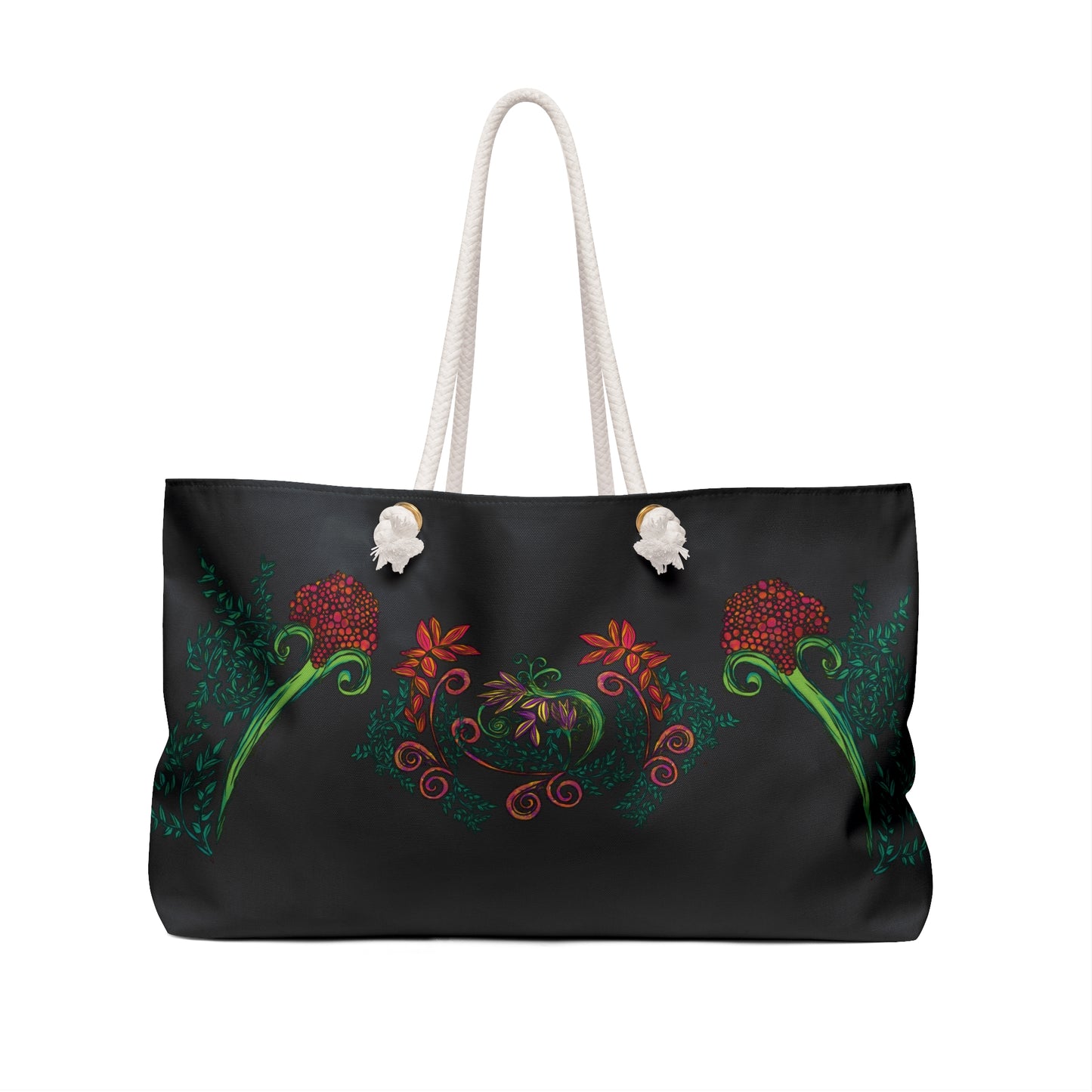 Flourished Fury Weekender Tote