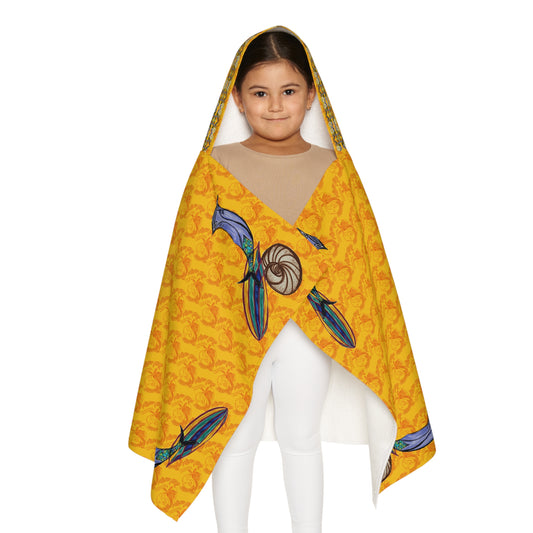 Snowless Sunsets Youth Hooded Towel