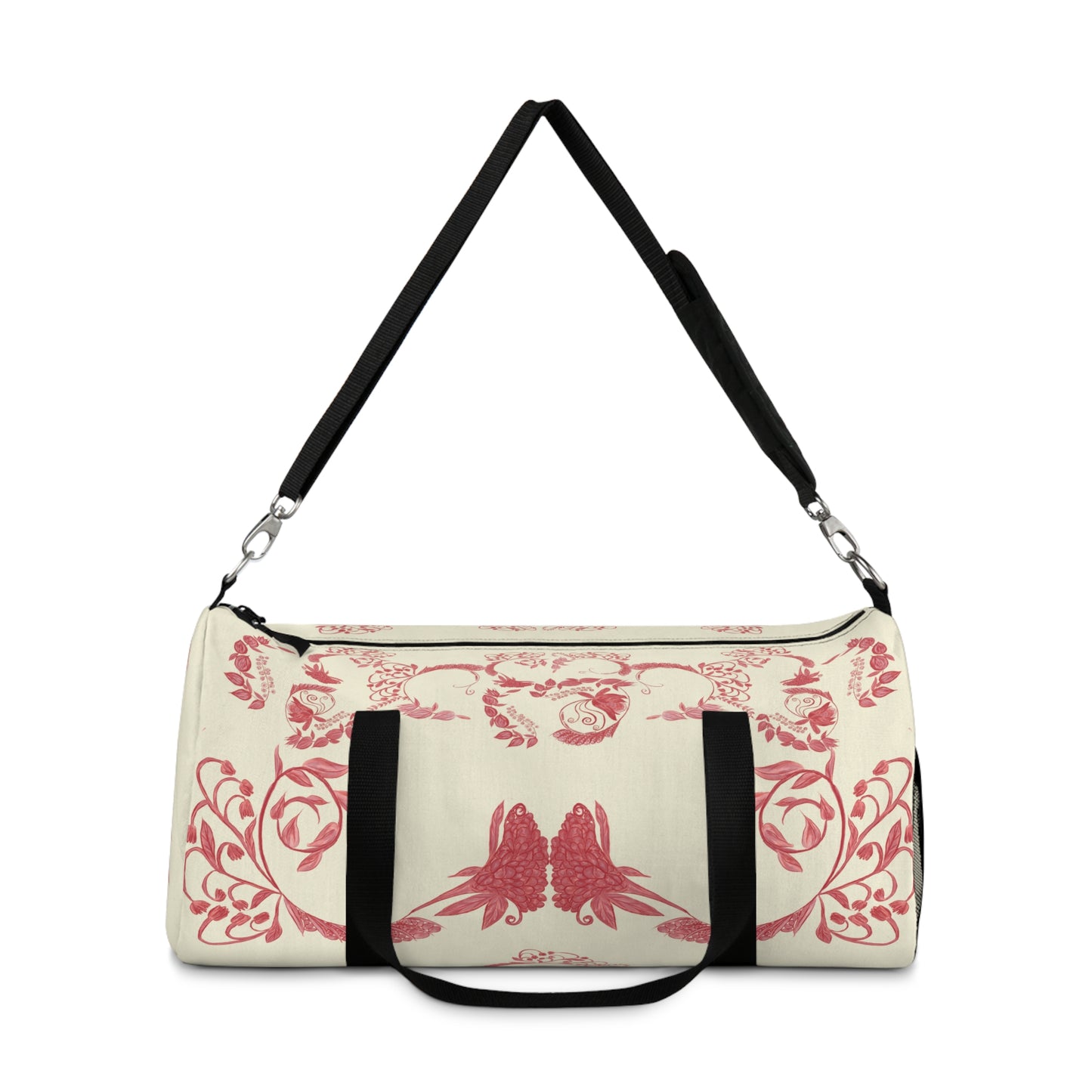 Cheery Cherry Chinoiserie Duffel Bag