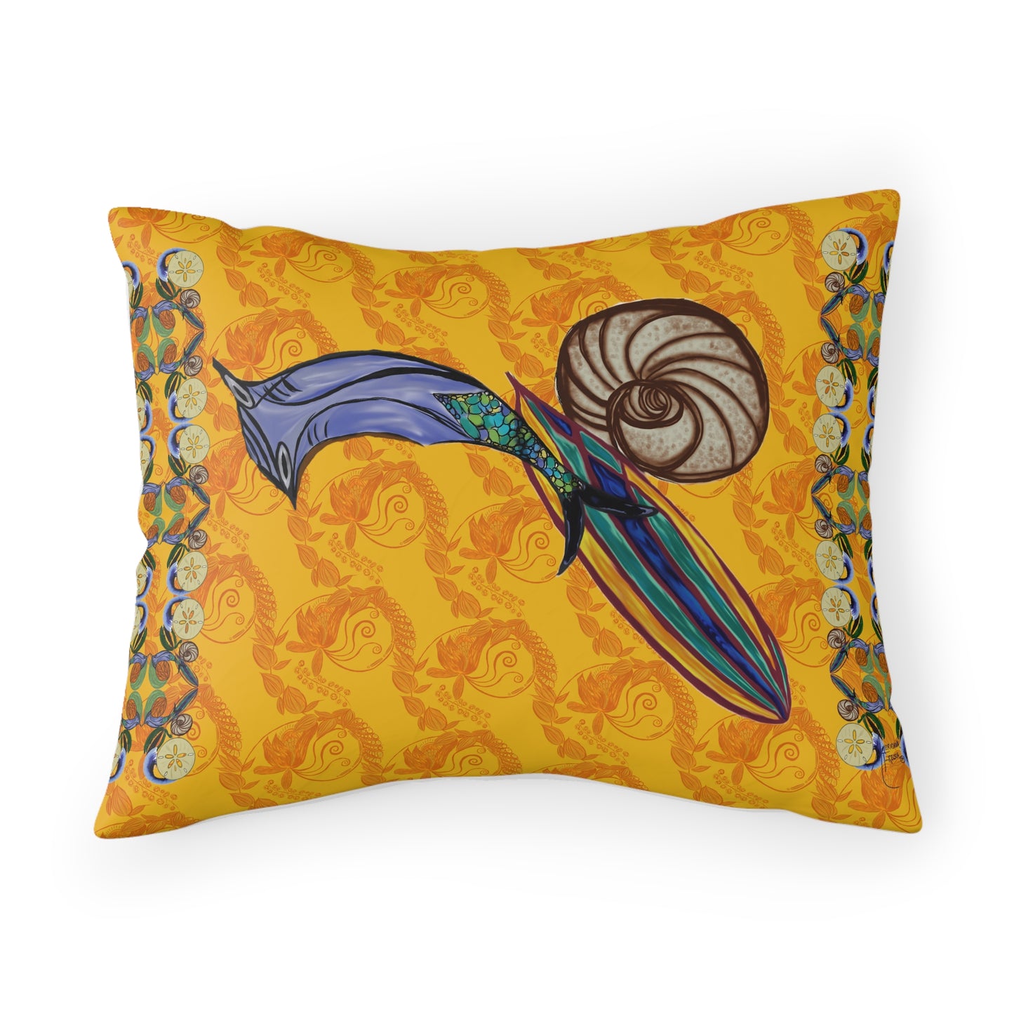 Snowless Sunsets Pillow Sham