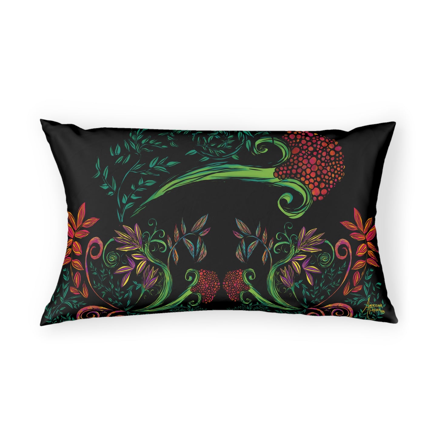 Flourished Fury Pillow Sham