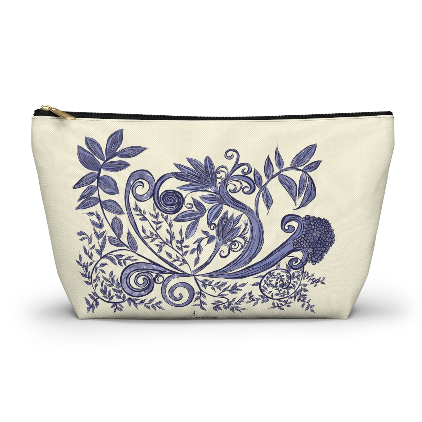 Botanical Blues Accessory Pouch