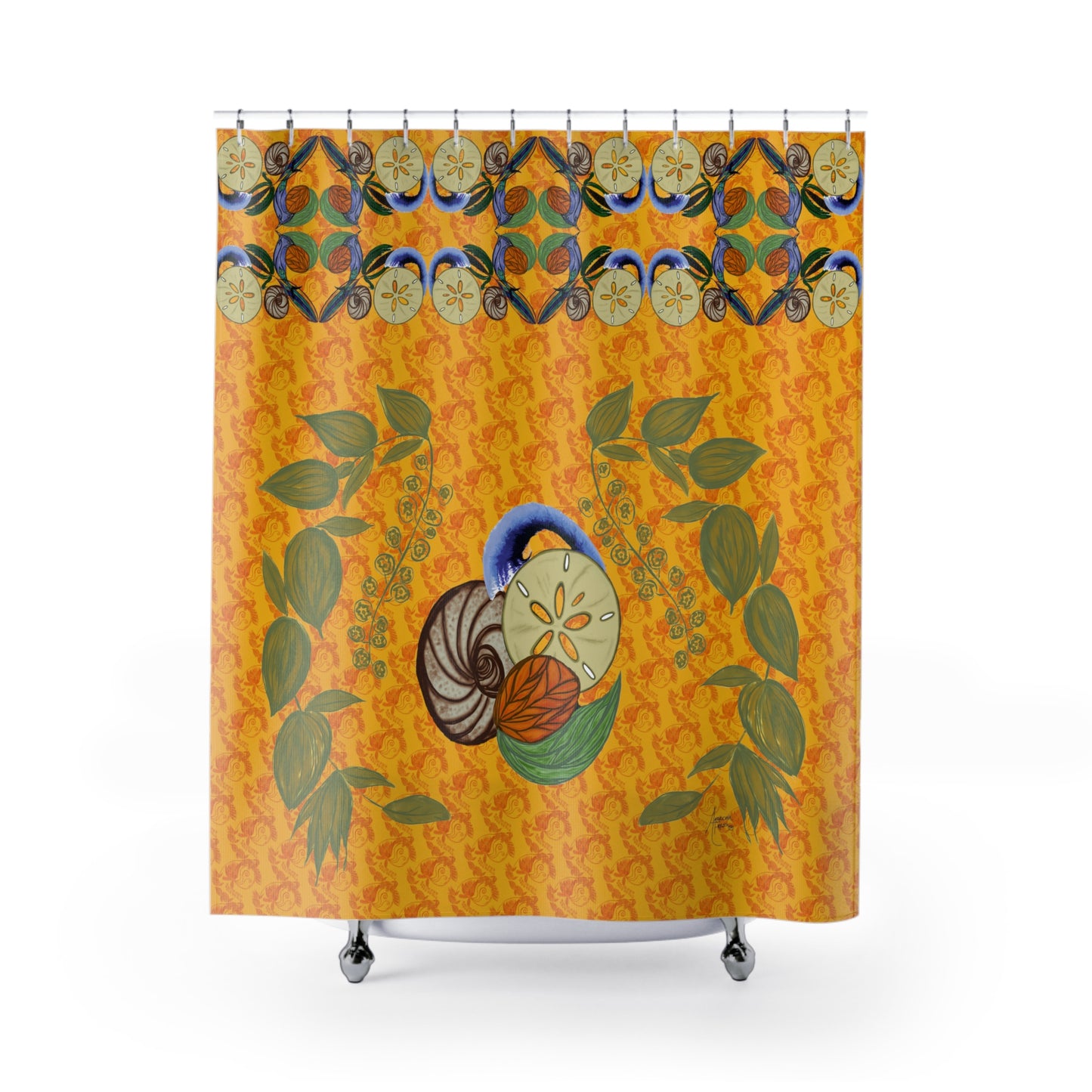 Snowless Sunsets Shower Curtains