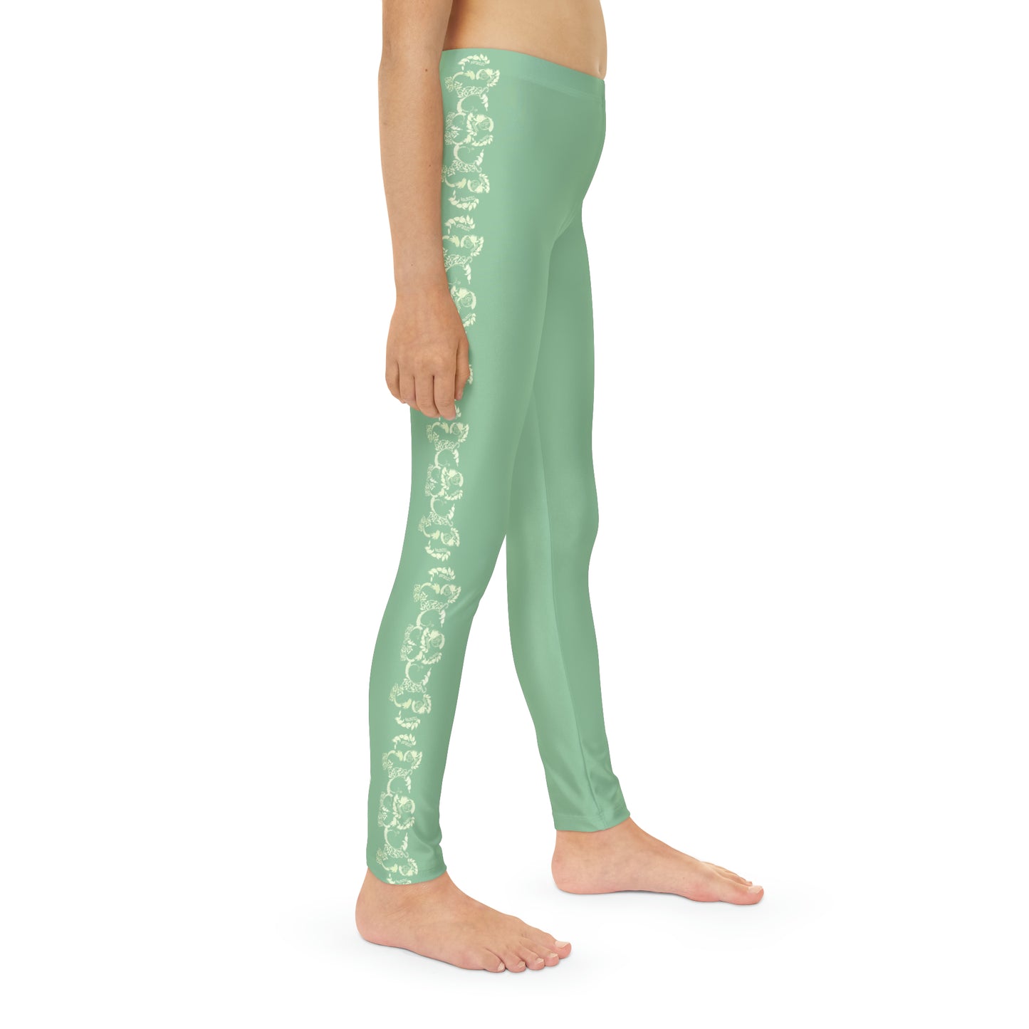 Wedgewood Wondrous Weeds Youth Full-Length Leggings