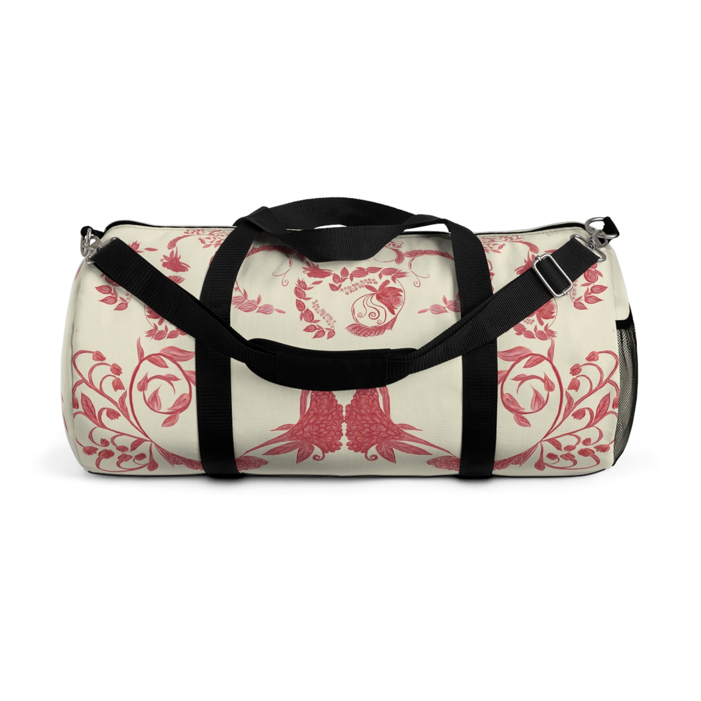 Cheery Cherry Chinoiserie Duffel Bag