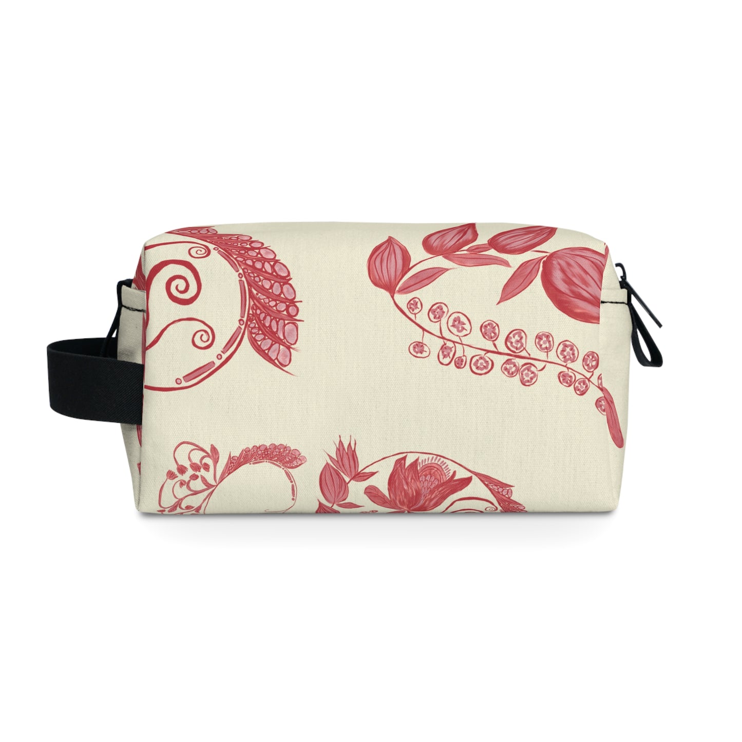 Cheery Cherry Chinoiserie Dopp Kit/Toiletry Bag