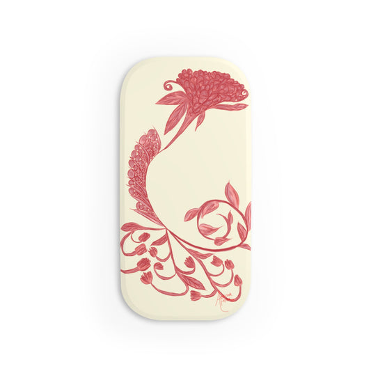 Cheery Cherry Chinoiserie Phone Click-On Grip