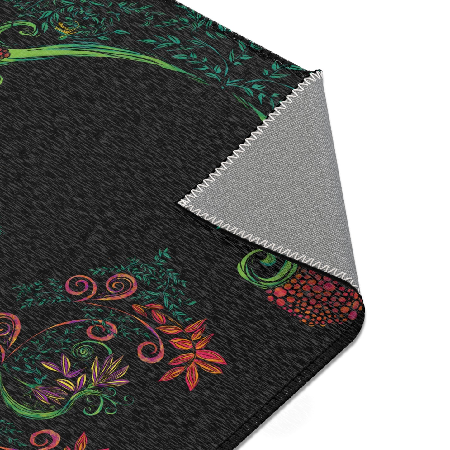 Flourished Fury Area Rugs