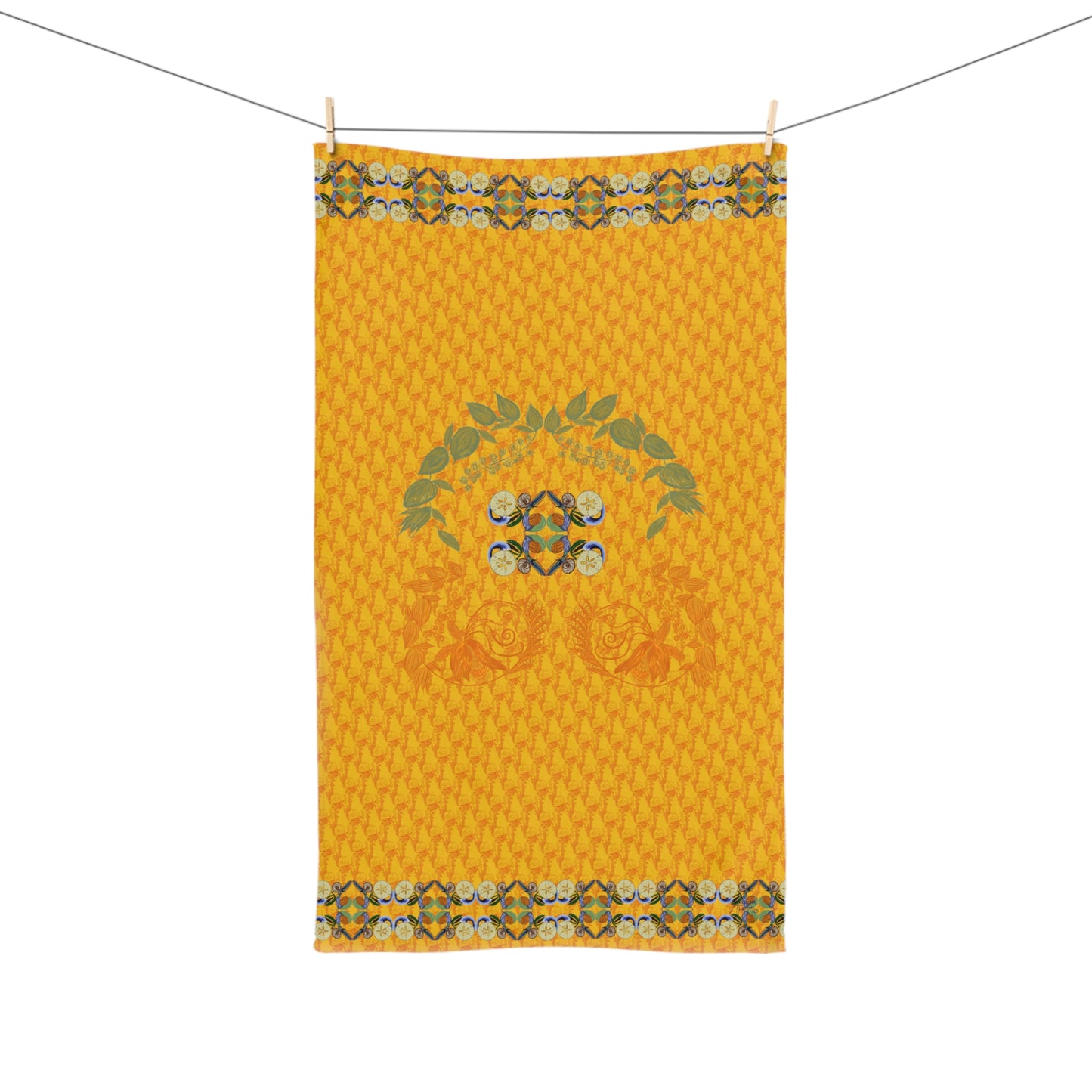 Snowless Sunsets Hand Towel