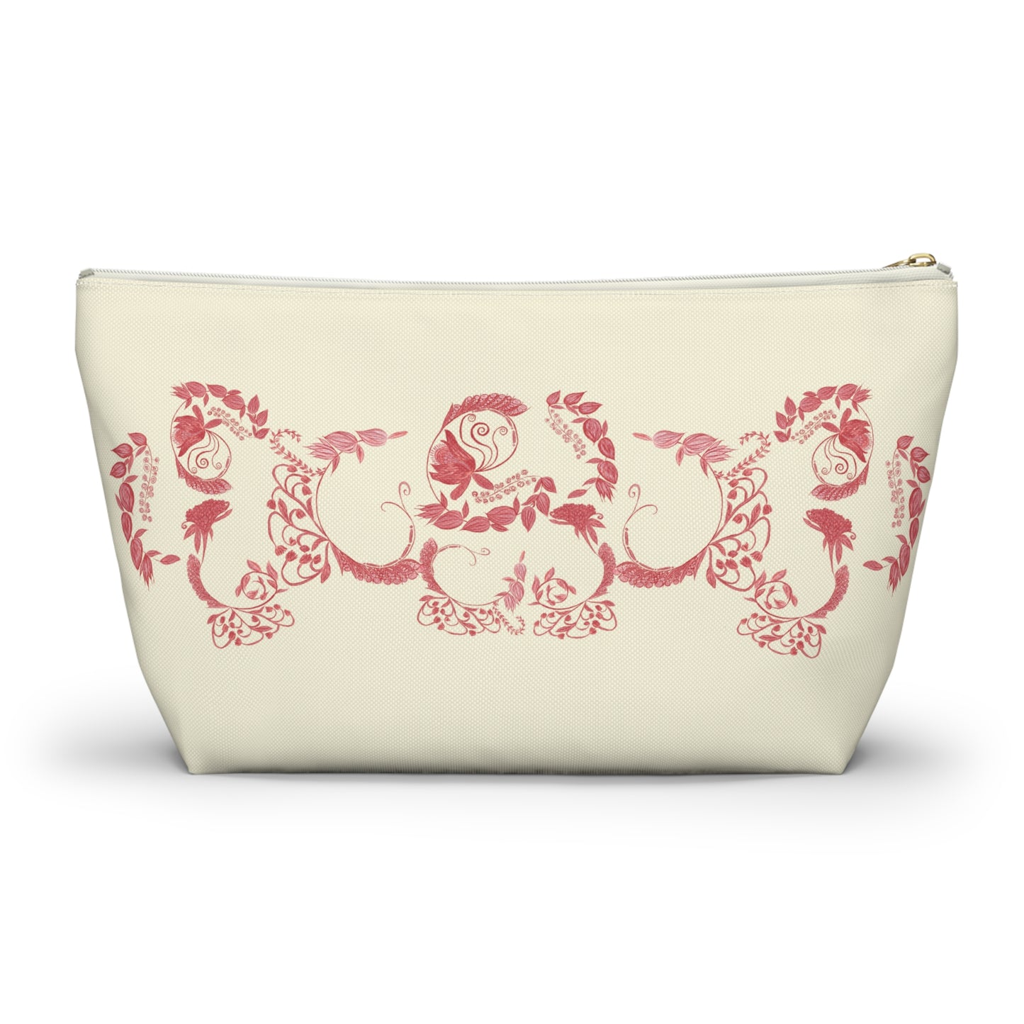 Cheery Cherry Chinoiserie Accessory Pouch