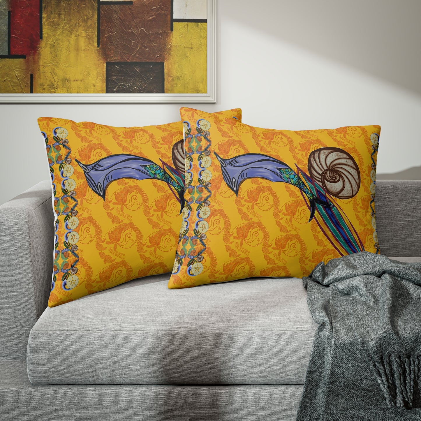 Snowless Sunsets Pillow Sham