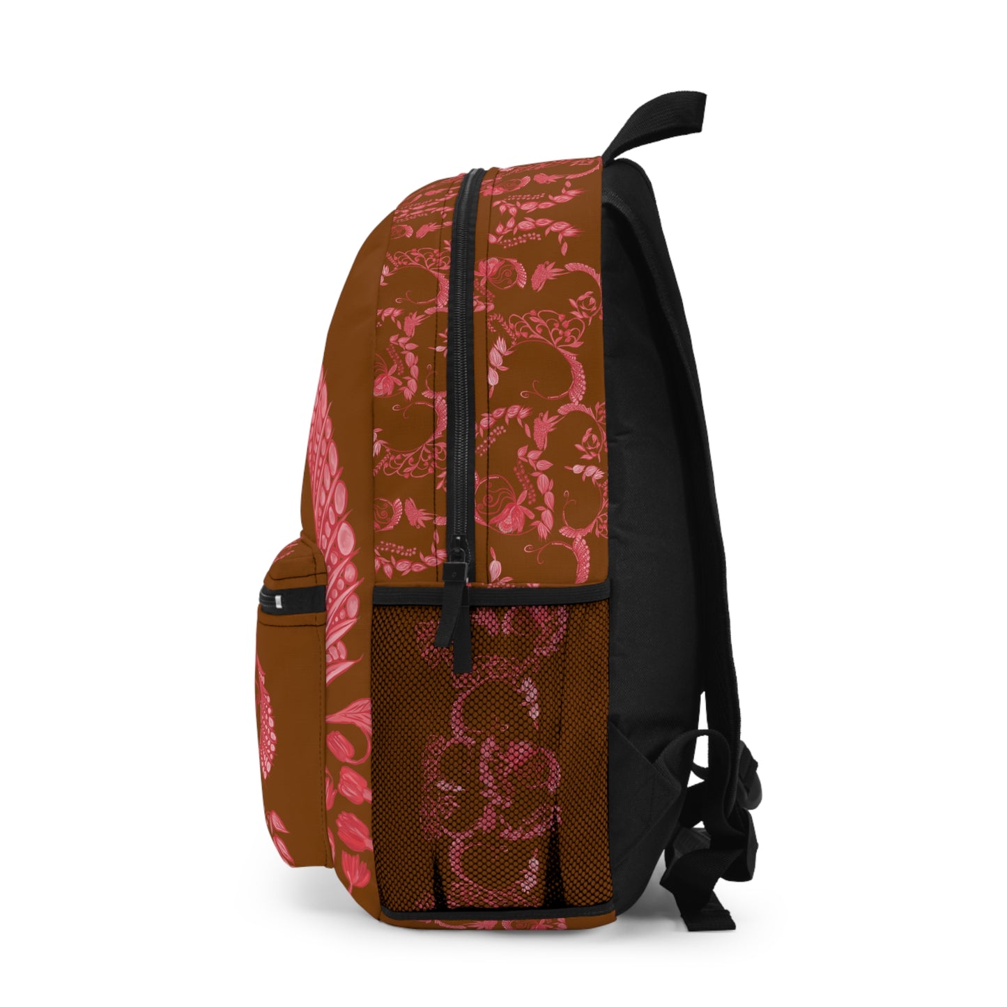 Chocolate Cherry Chinoiserie Backpack