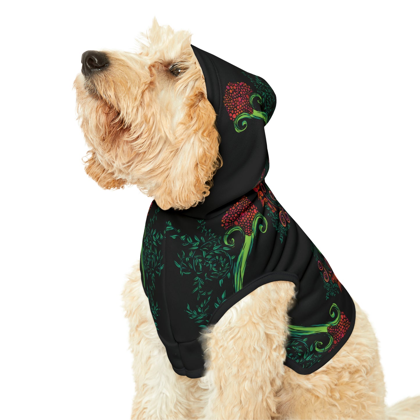 Flourished Fury Pet Hoodie