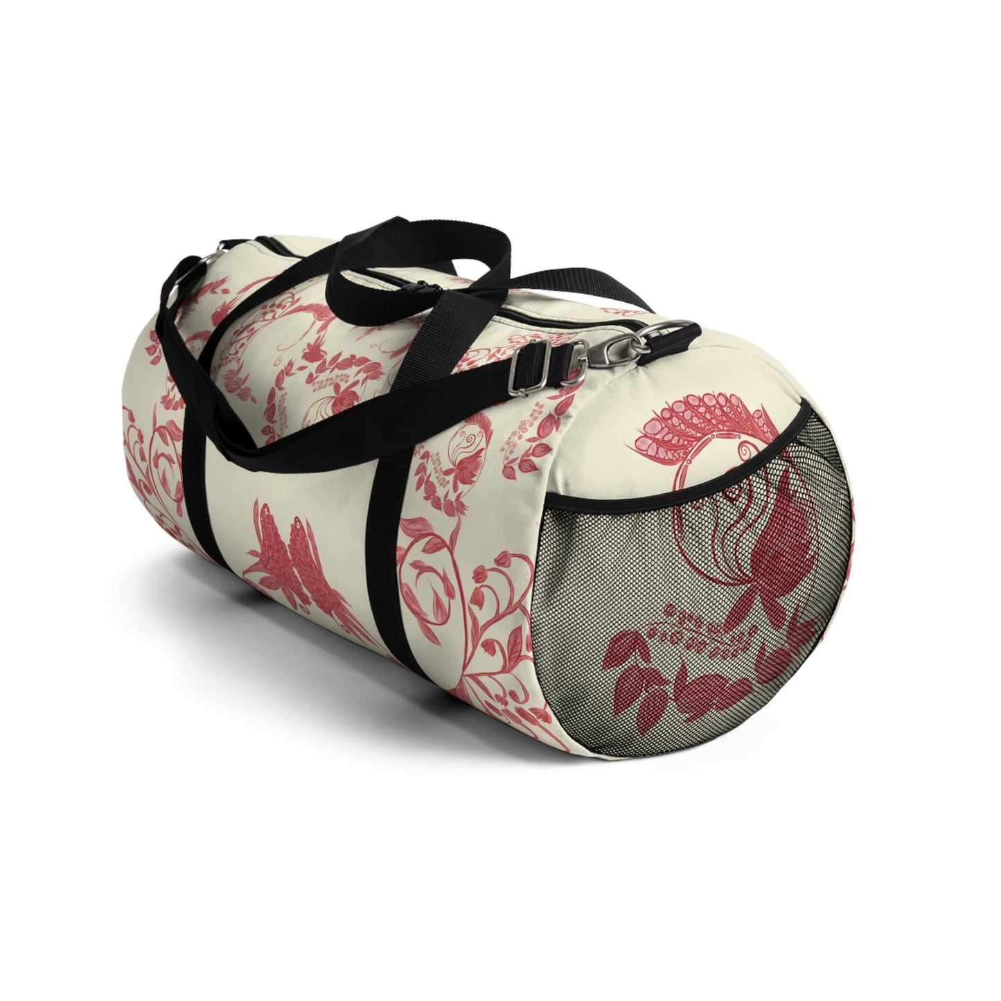 Cheery Cherry Chinoiserie Duffel Bag