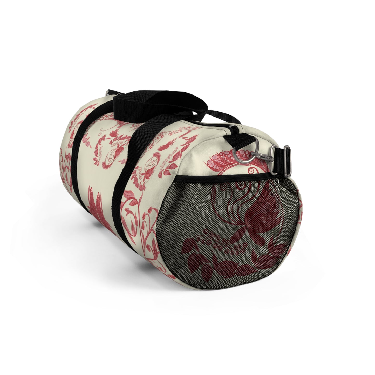 Cheery Cherry Chinoiserie Duffel Bag