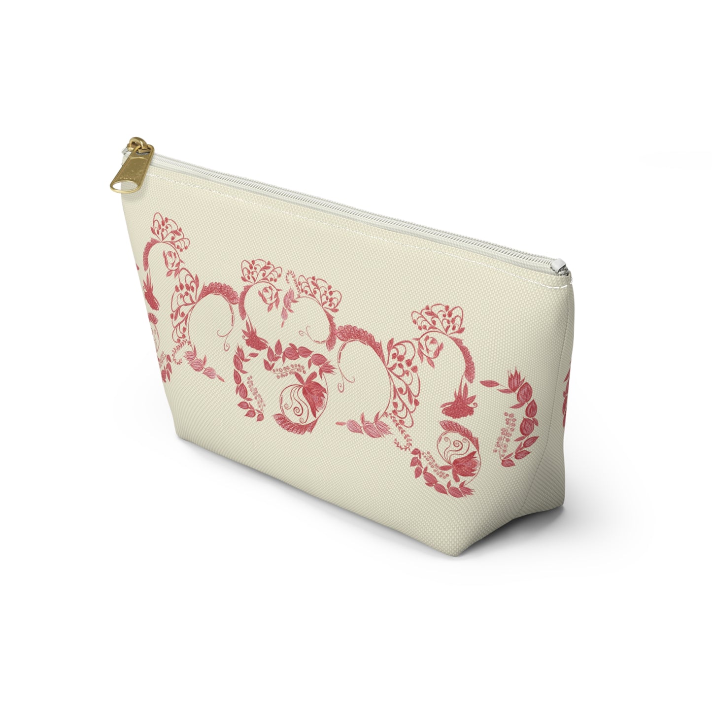 Cheery Cherry Chinoiserie Accessory Pouch