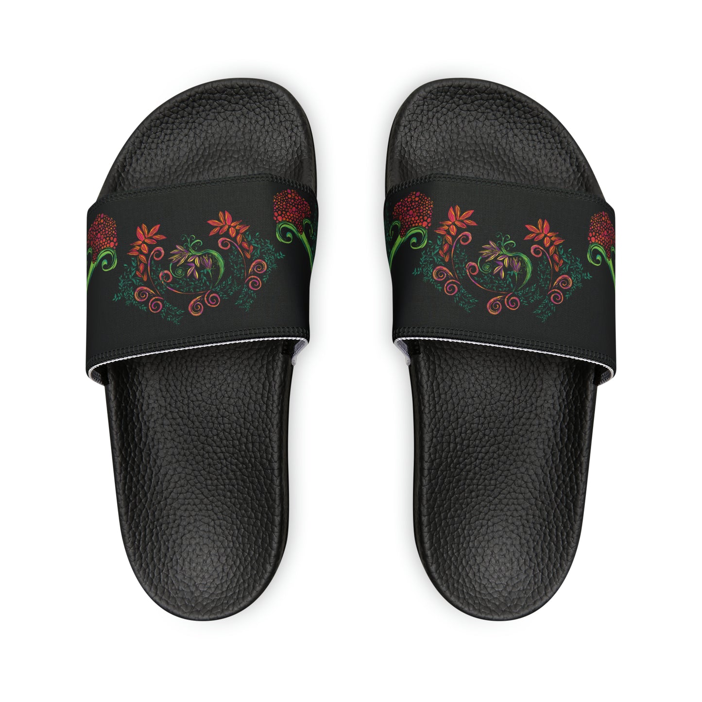 Flourished Fury Slide Sandals (Youth Sizes)