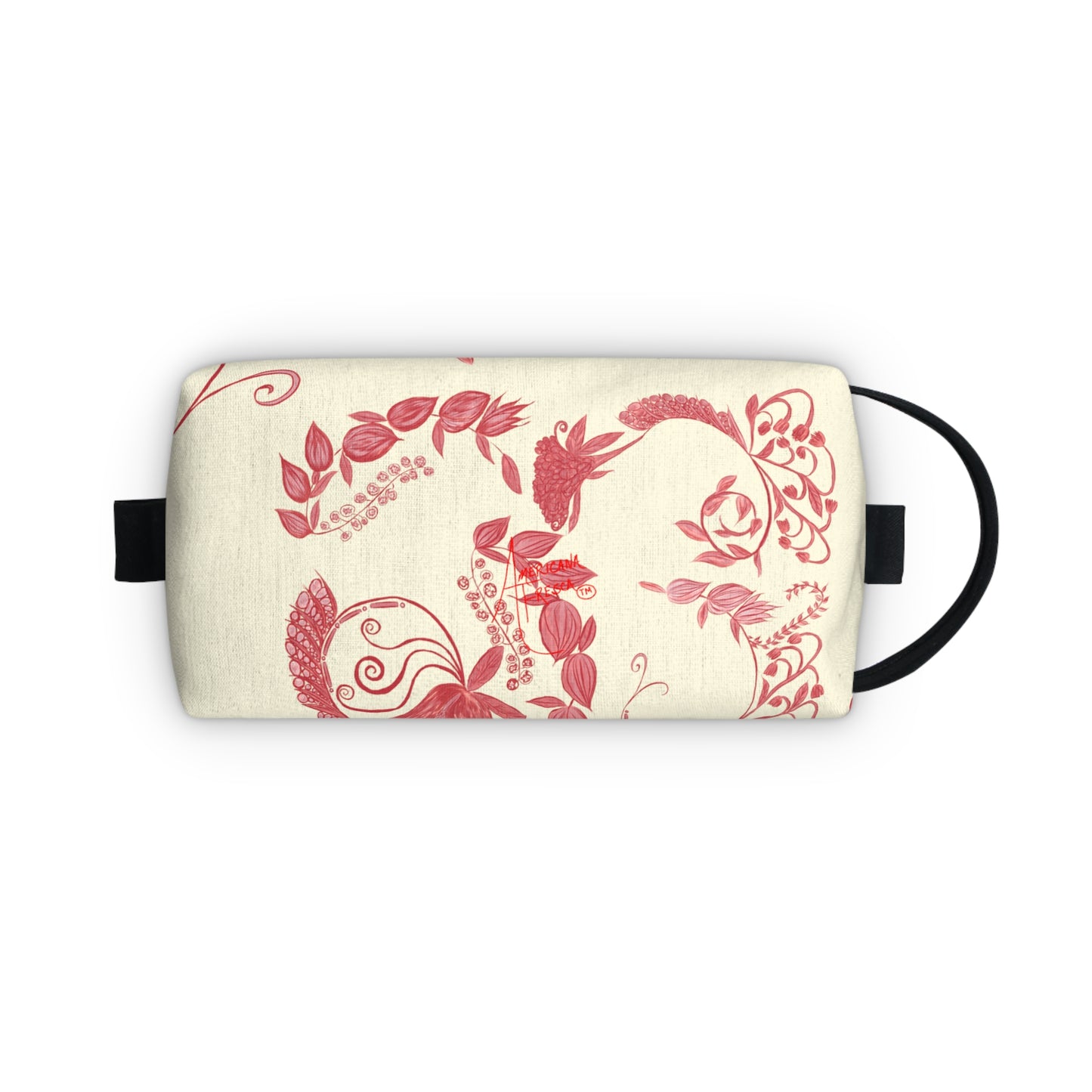 Cheery Cherry Chinoiserie Dopp Kit/Toiletry Bag