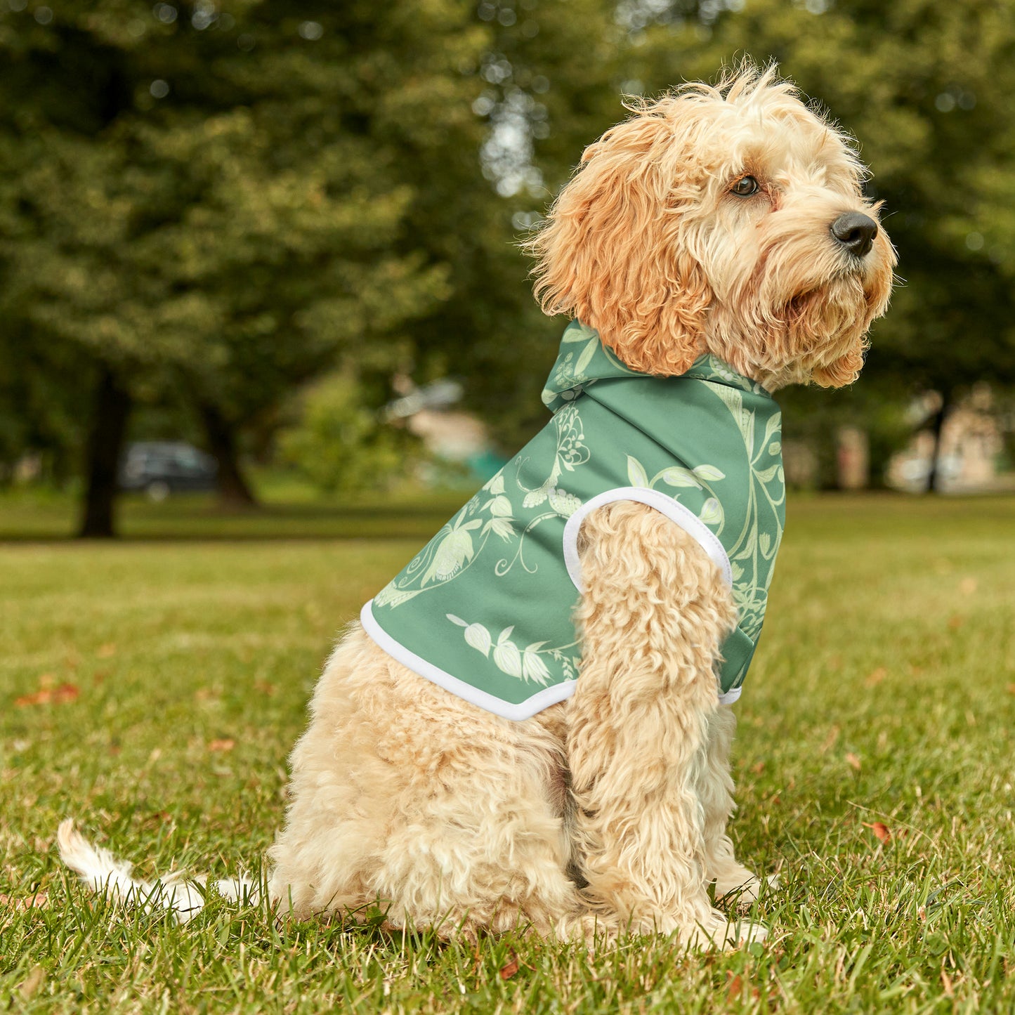 Wedgewood Wondrous Weeds Pet Hoodie