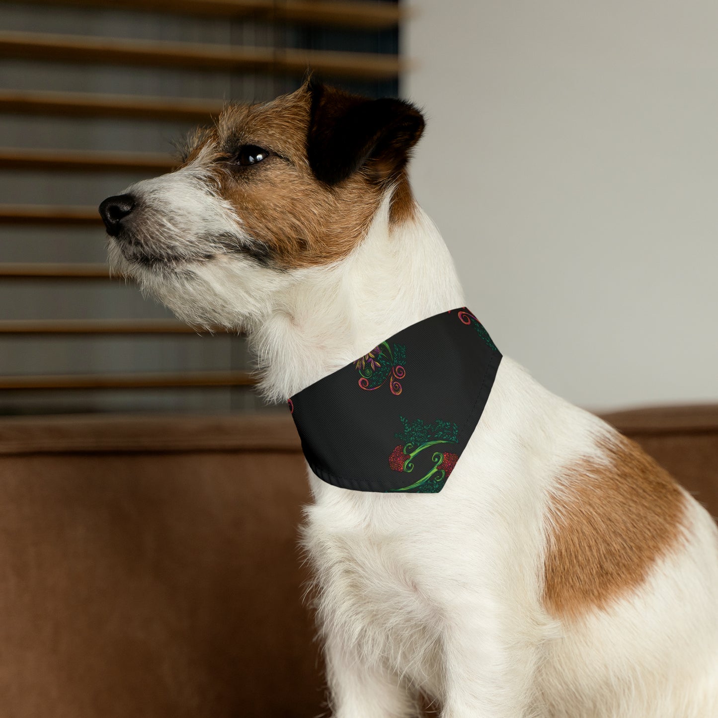 Flourished Fury Bandana Collar