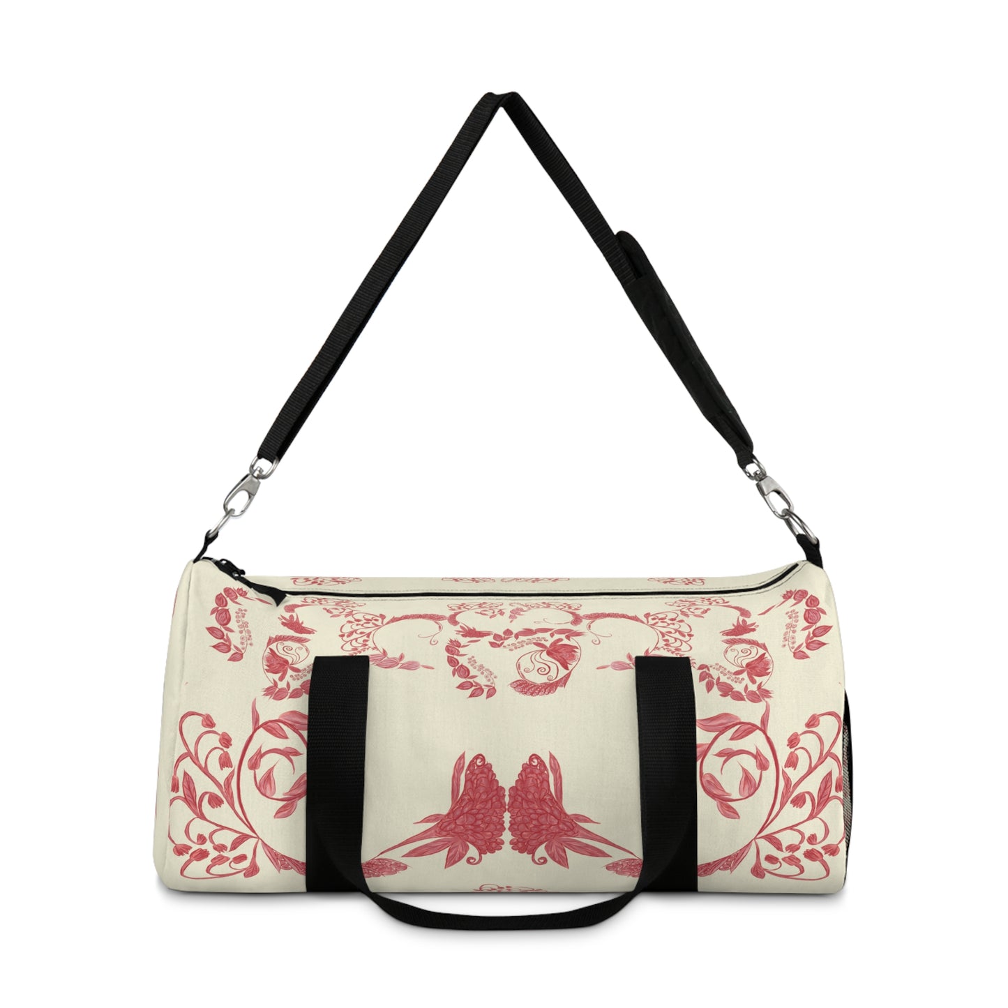 Cheery Cherry Chinoiserie Duffel Bag