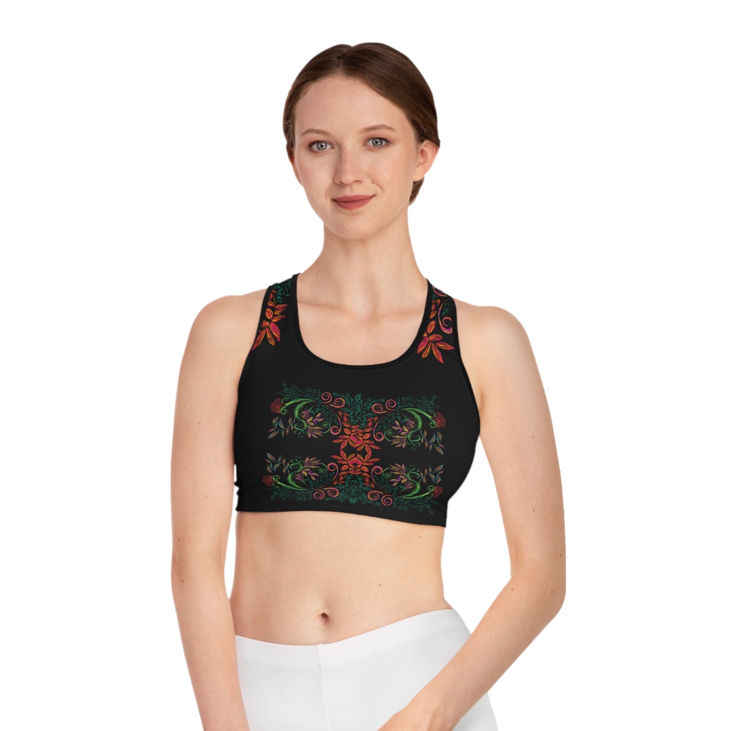 Flourished Fury Sports Bra