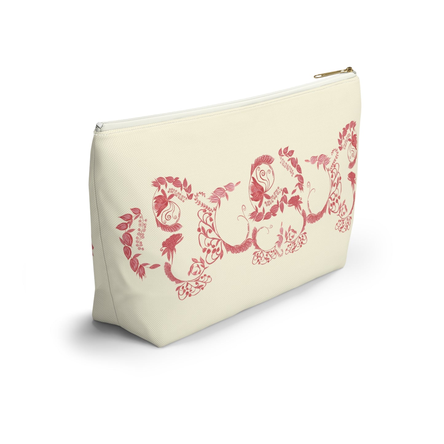 Cheery Cherry Chinoiserie Accessory Pouch