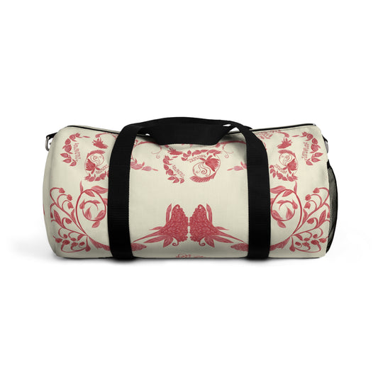 Cheery Cherry Chinoiserie Duffel Bag